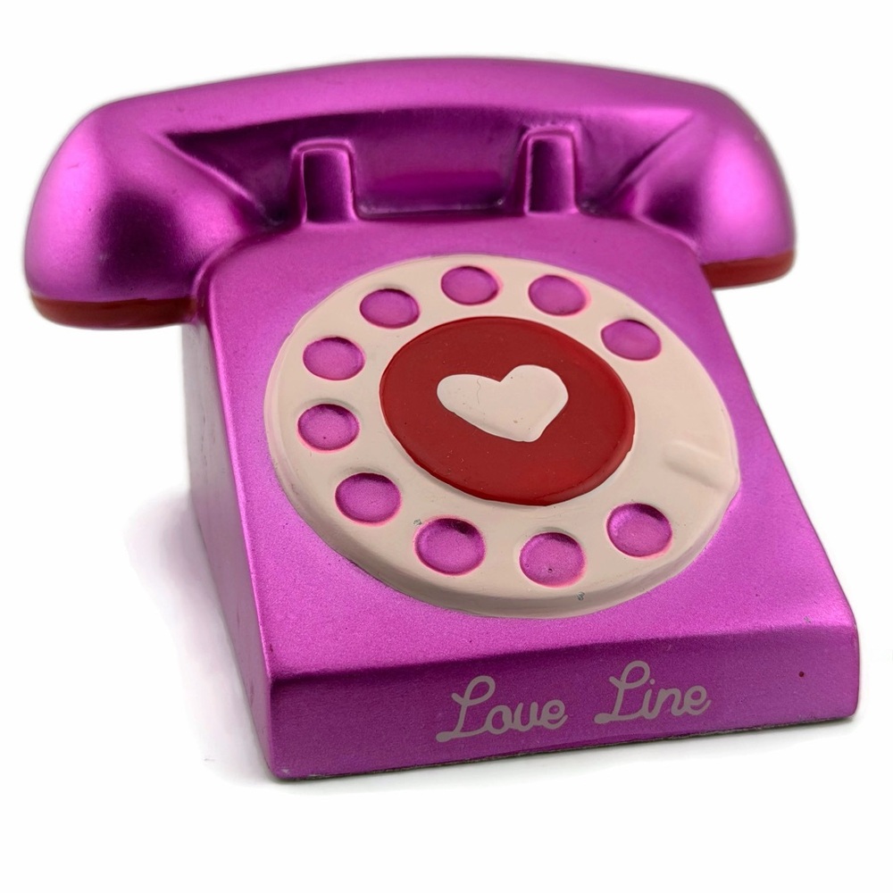 Target Spritz Metallic Pink Retro Telephone Paper Weight Decor